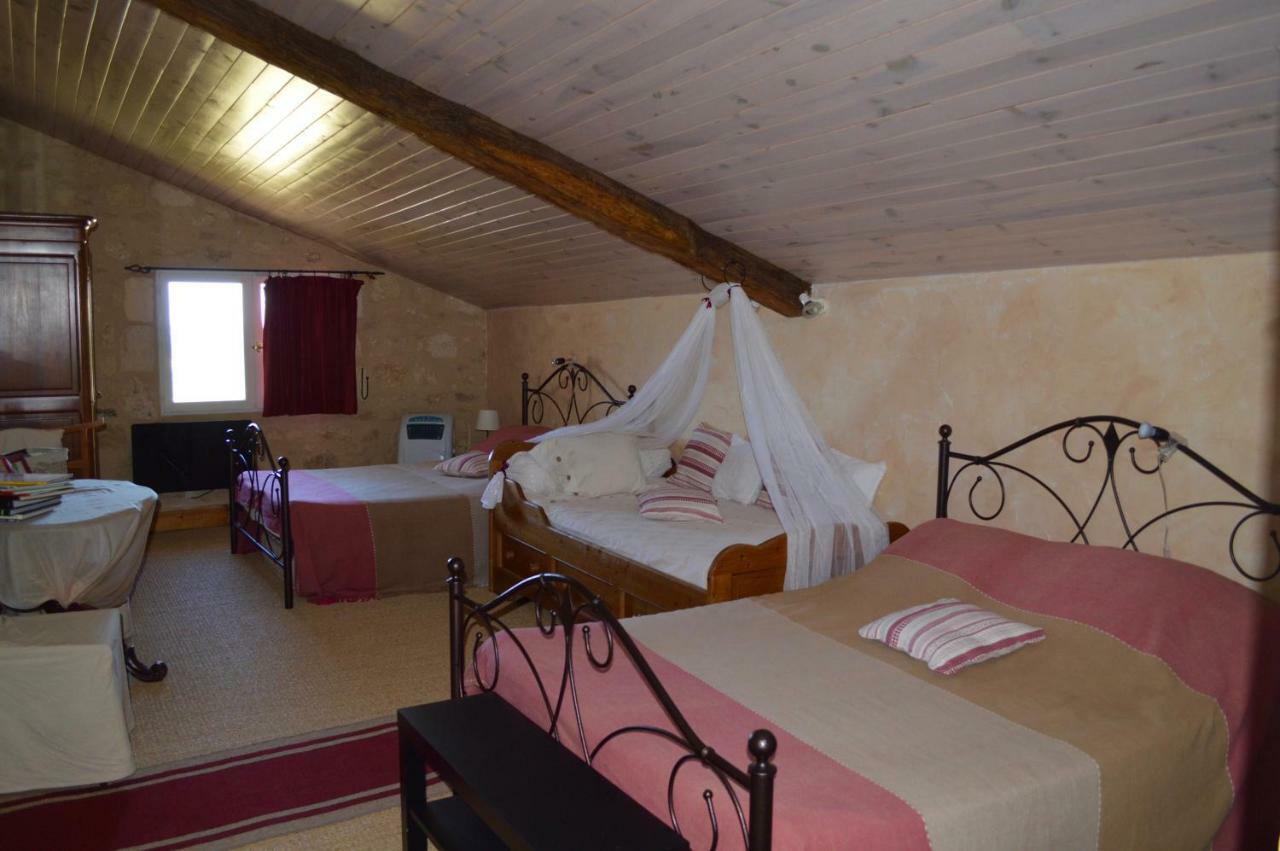 Le Prieure Bed and Breakfast Saint-Pey-de-Castets Eksteriør billede