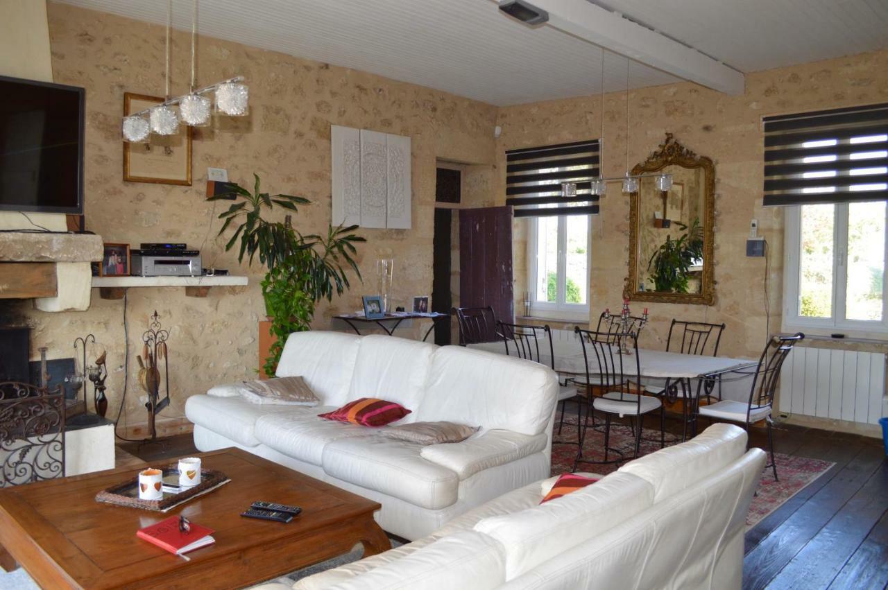 Le Prieure Bed and Breakfast Saint-Pey-de-Castets Eksteriør billede