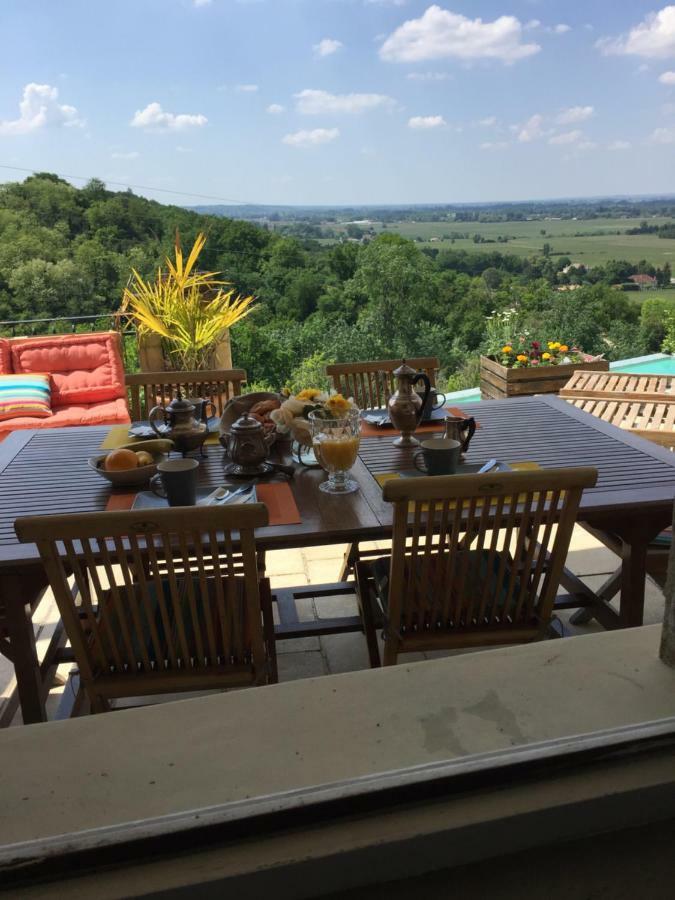 Le Prieure Bed and Breakfast Saint-Pey-de-Castets Eksteriør billede